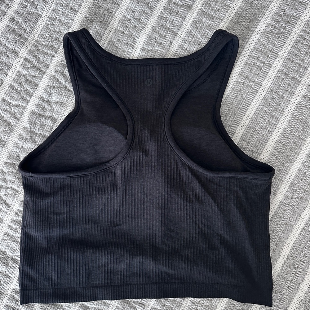 Lululemon Ebb to Street RB Crop Tank Size 12 - Picture 2 of 3